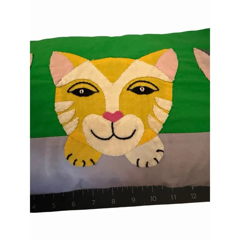 Handmade eclectic cat